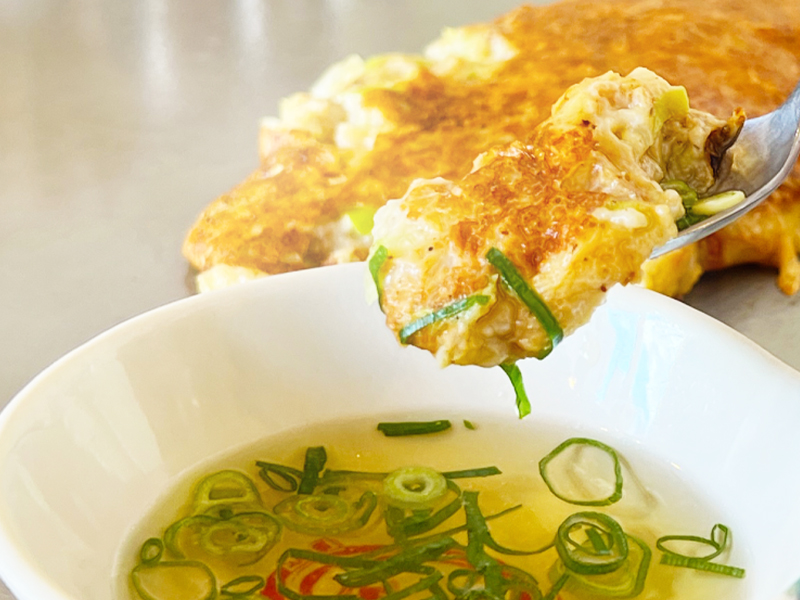 スプーンで食べる、まったく新しい粉もの体験